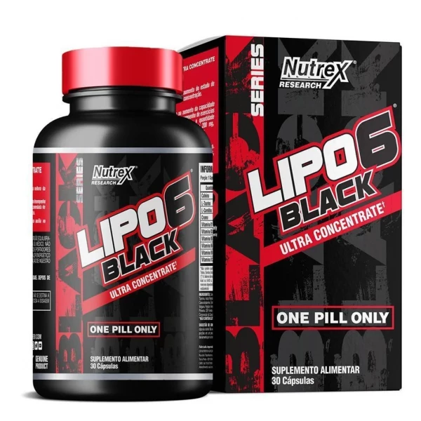 LIPO 6 BLACK 30CAPS NUTREX