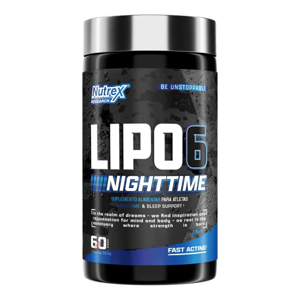 LIPO 6 NIGHTIME 60CAPS NUTREX