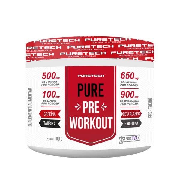 PURE PRE WORKOUT 100G PURETECH