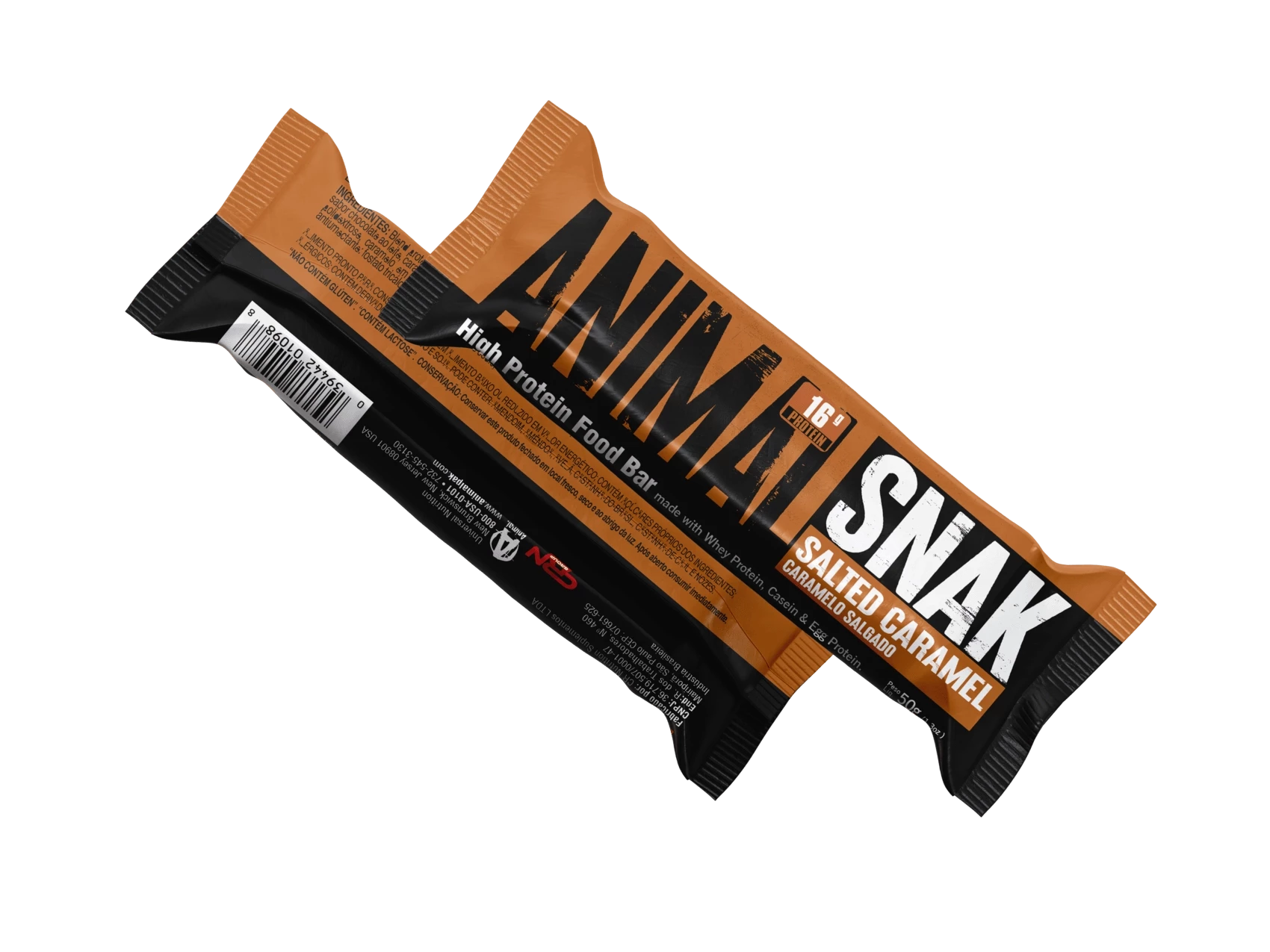 DISPLAY ANIMAL SNAK BAR 50G UNIVERSAL