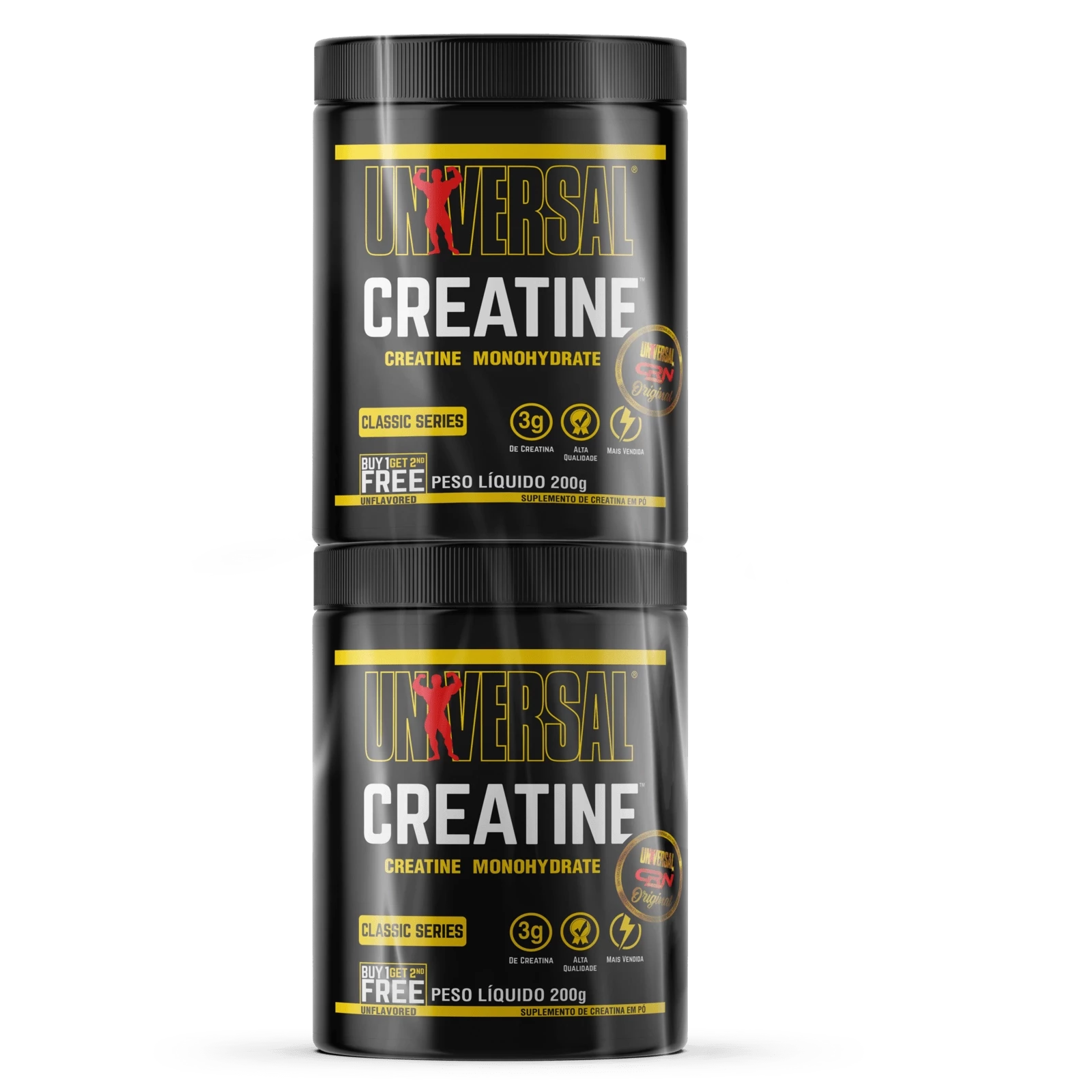 COMBO CREATINE MONOYDRATE 200G+200G UNIVERSAL