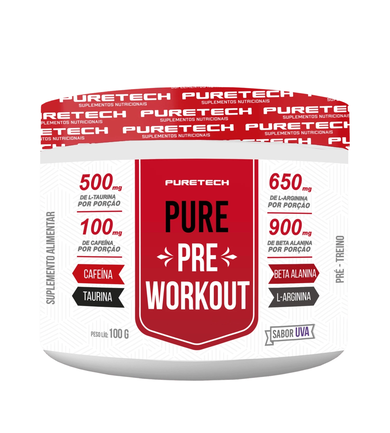 PURE PRE WORKOUT 100G PURETECH